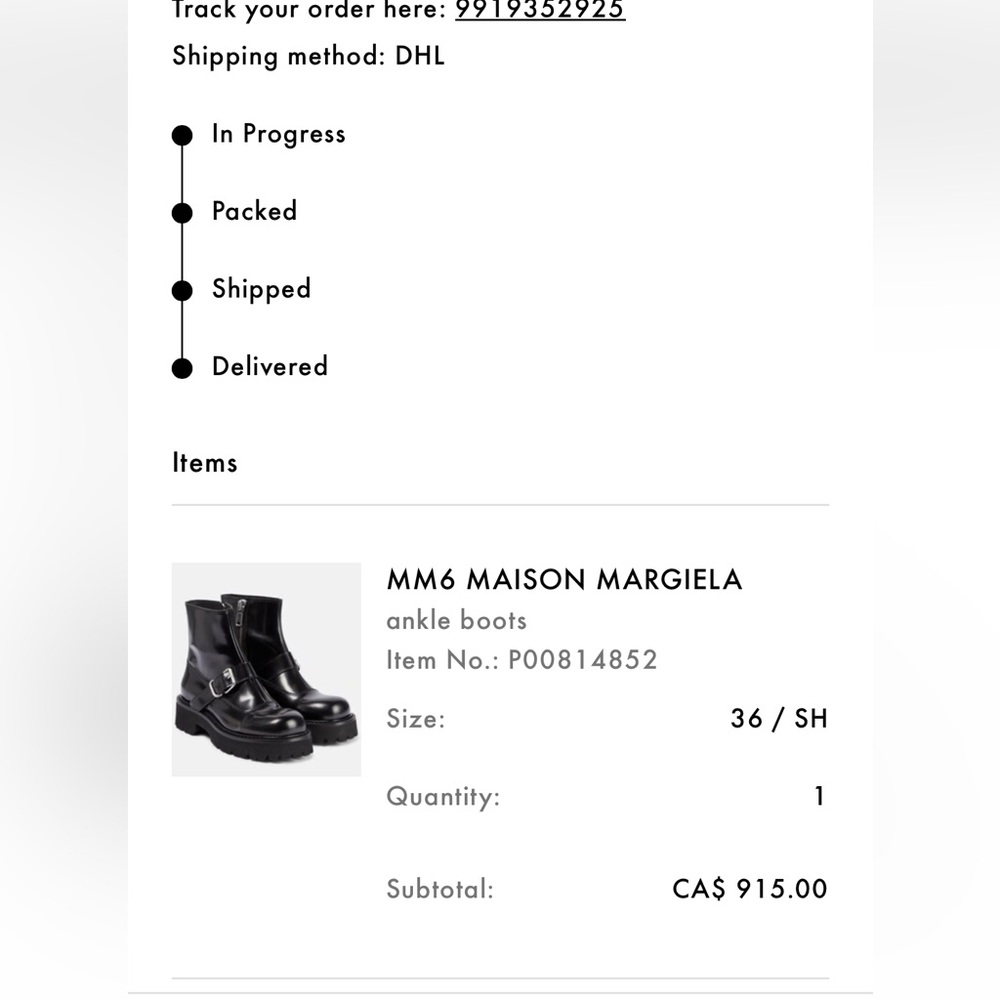 Maison Magiela MM6 Ankle boots - Picture 9 of 11
